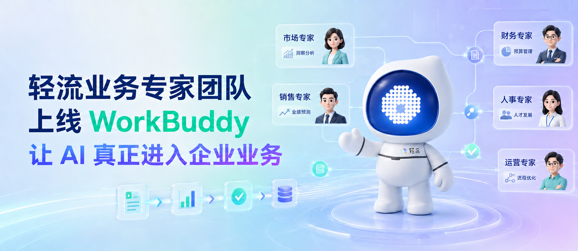 轻流业务专家团队上线WorkBuddy，AI如何进入真实业务协同